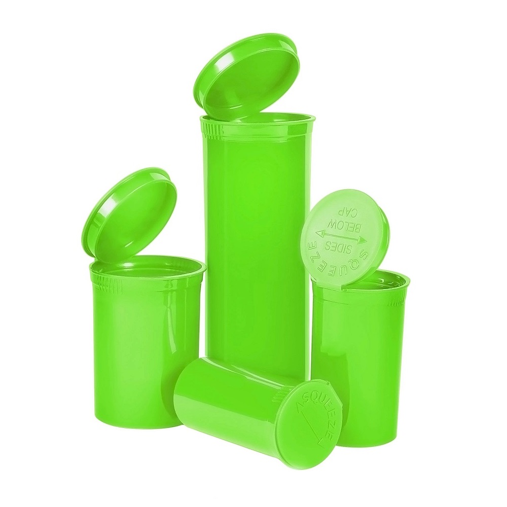 Pop Top 30 Dram Plastic Vials Case of 160